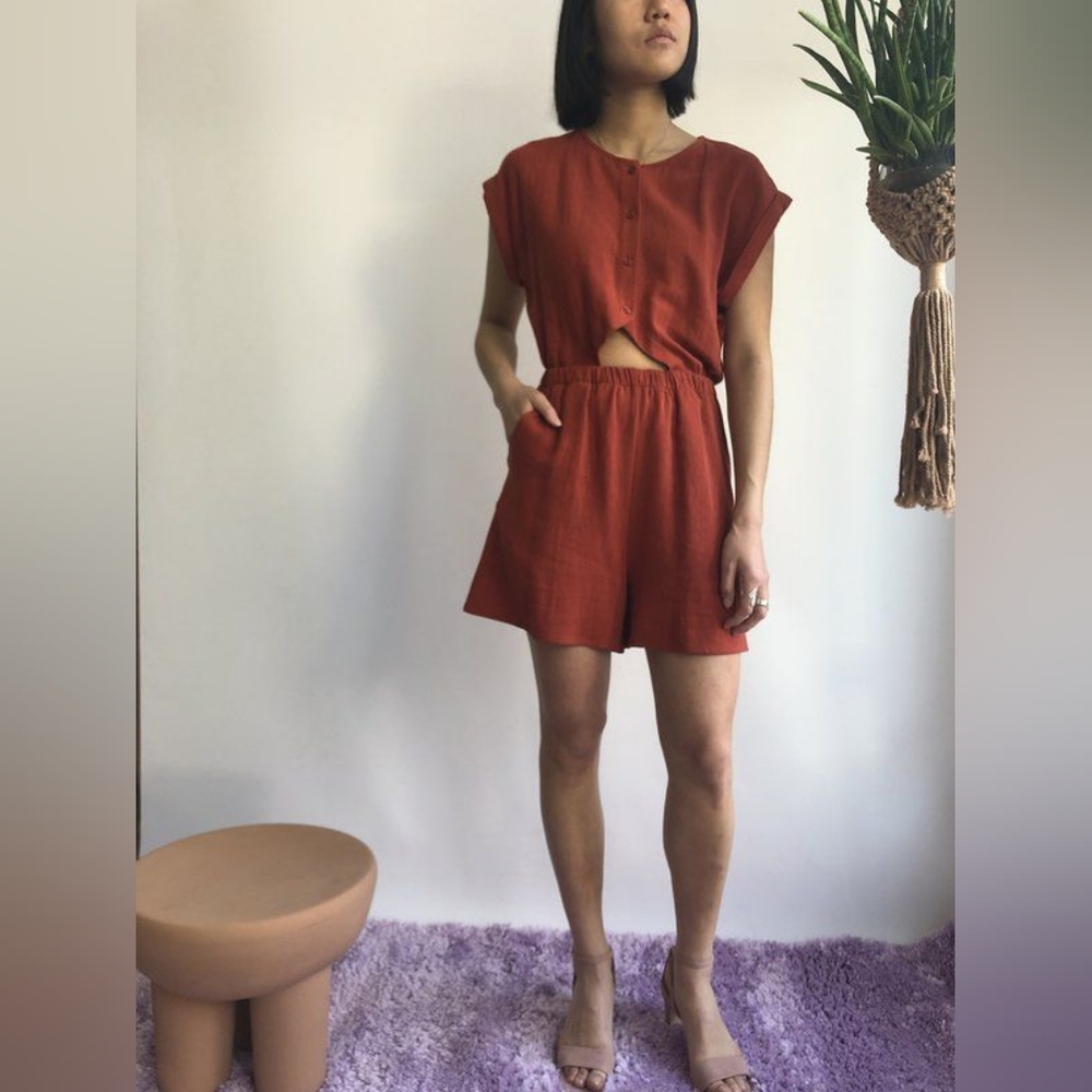 Eve Gravel Aquarium Jumpsuit